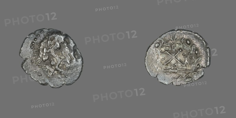 Hemidrachm (Coin) Depicting the God Zeus Amarios, 191-146 BCE.