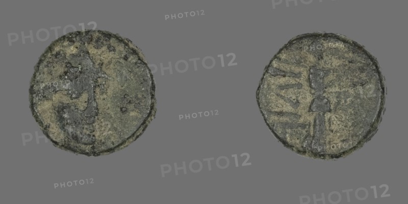 Coin Depicting the Goddess Athena, (1st century BCE ?).