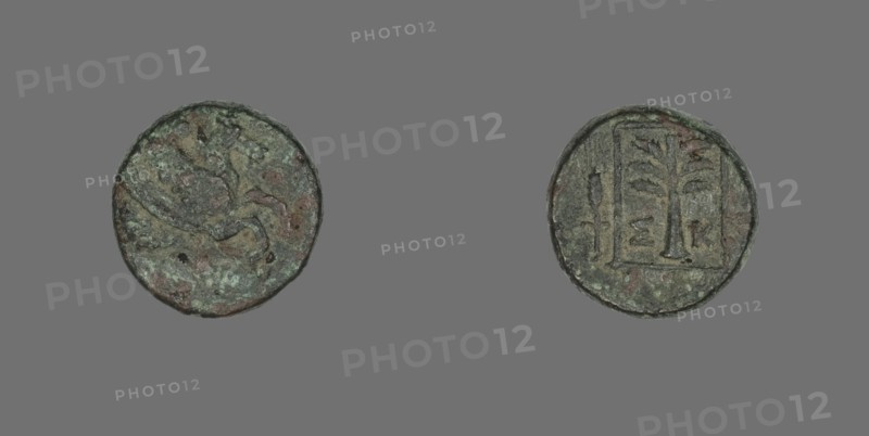 Coin Depicting Pegasus, 4th century BCE.