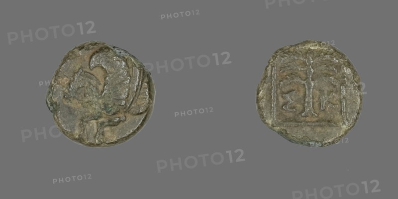 Coin Depicting Pegasus, 4th century BCE.