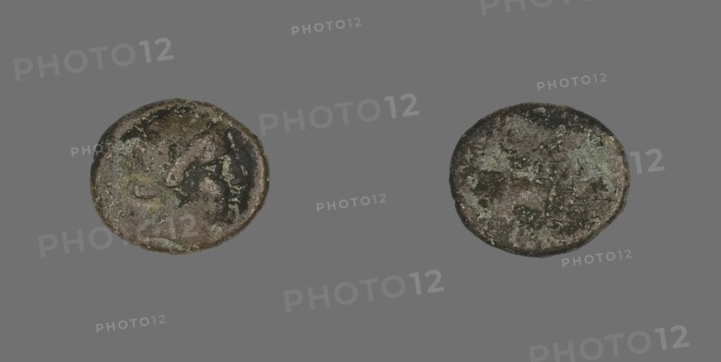 Coin Depicting the Amazon Cyme, about 250 BCE.