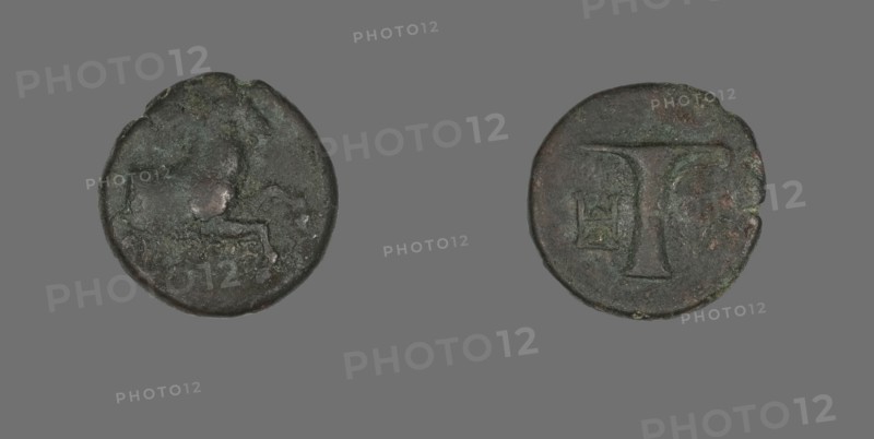 Coin Depicting a Horse, 320-250 BCE.