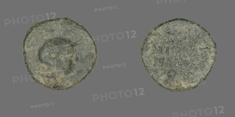 Coin Depicting the Goddess Athena, 300-200 BCE.