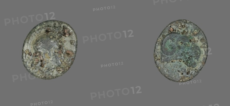 Coin Depicting the Goddess Athena, 387-301 BCE.