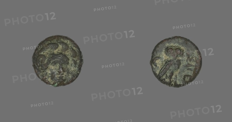 Coin Depicting the Goddess Athena, 4th century BCE.