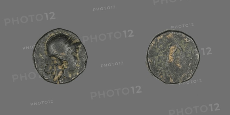 Coin Depicting the Goddess Athena, 246-226 BCE.