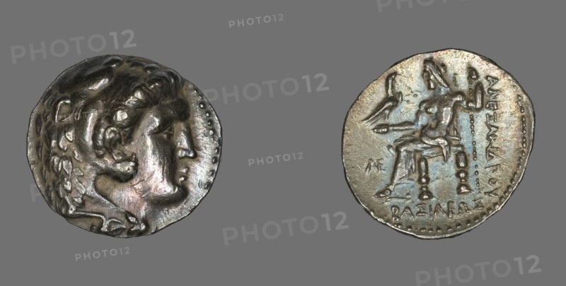 Tetradrachm (Coin) Portraying Alexander the Great as Herakles, 336-323 BCE.