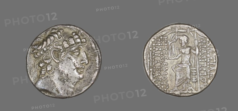 Tetradrachm (Coin) Portraying Philip Philadelphus, 92-83 BCE.