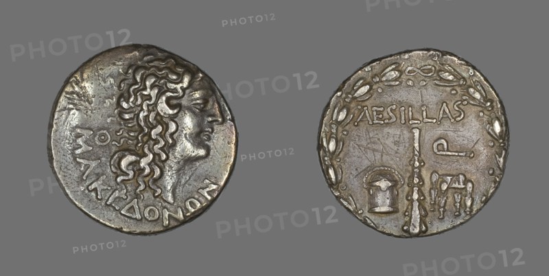 Tetradrachm (Coin) Portraying Alexander the Great, 93-92 BCE.