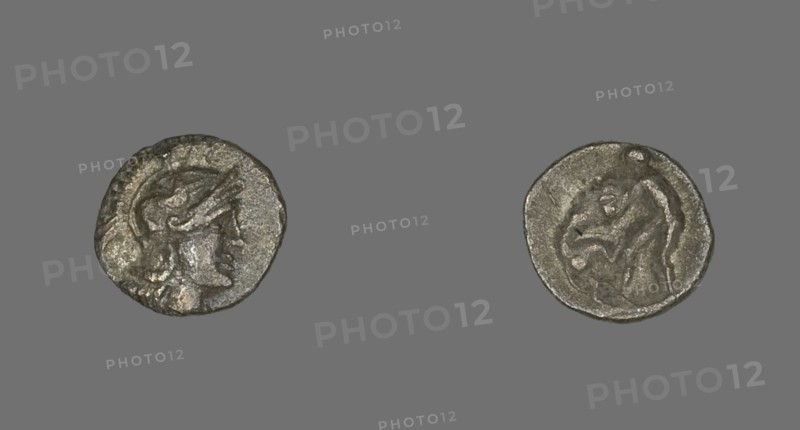 Obol (Coin) Depicting the Goddess Athena, 334 (or earlier)-302 BCE.