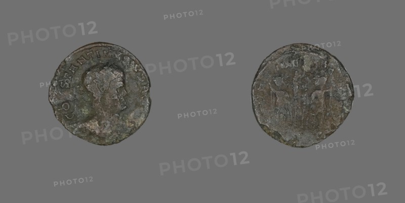 Coin Portraying Emperor Constantine II Caesar, 330-336.