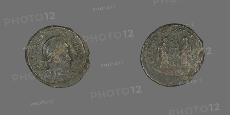 Coin Portraying Emperor Constantine I, 318-319.