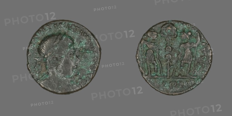 Coin Portraying Emperor Constantine II, before 337.