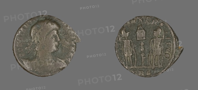 Coin Portraying Emperor Constantine II, 324-361.