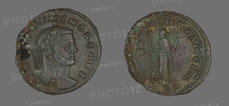 Coin Portraying Emperor Galerius, 293.