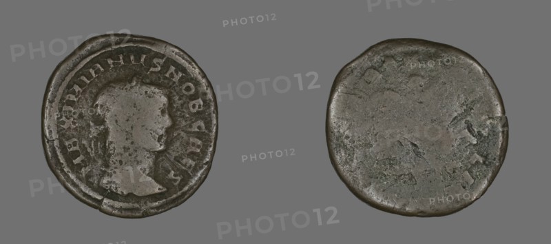 Coin Portraying Emperor Galerius, AD 293.