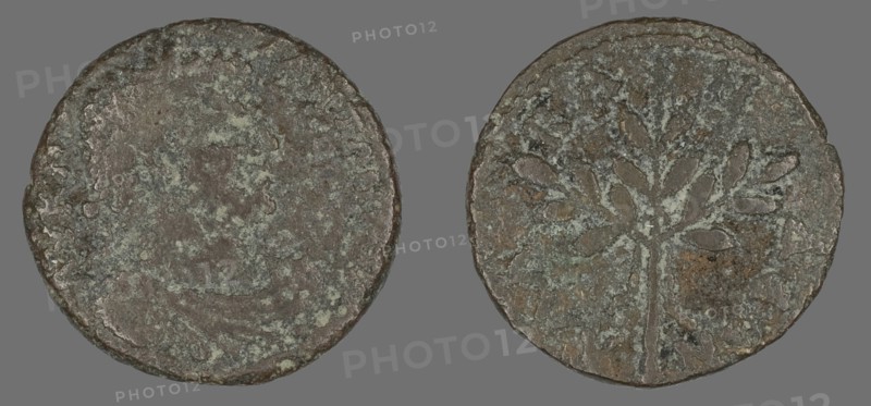 Coin Portraying Emperor Caracalla, 198-217 CE.