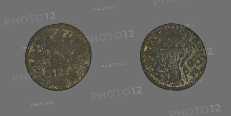 Coin Depicting the Amazon Cyme, about 253-68.