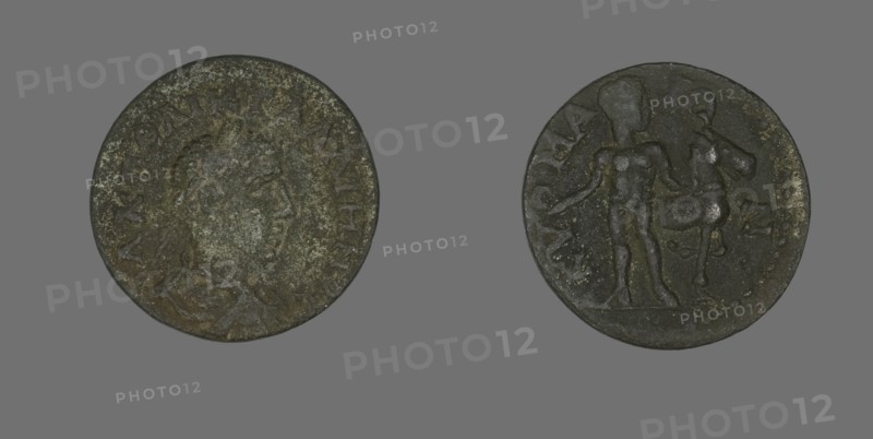 Coin Portraying Emperor Gallienus, 253-268.