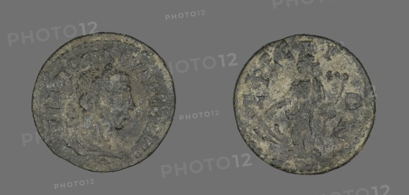 Coin Portraying Emperor Valerian I ?, 253-260.