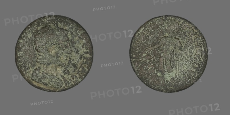 Coin Portraying the Empress Tranquillina, 193-217.