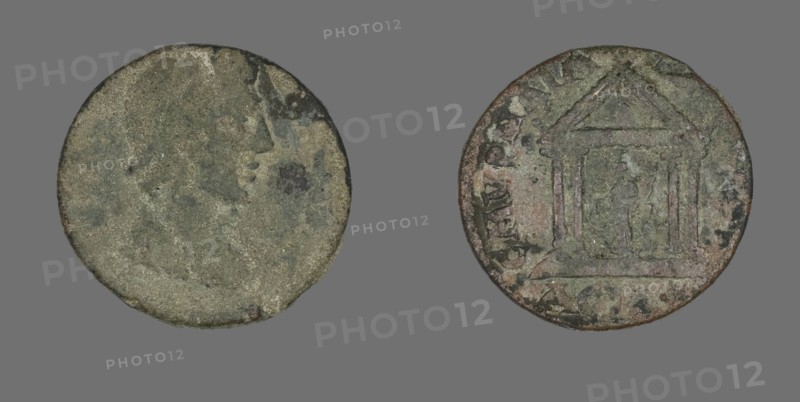 Coin Depicting Senate, 3rd century.