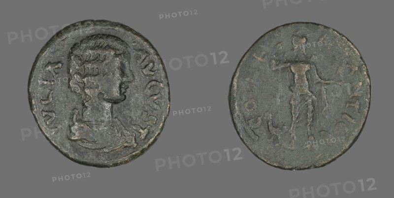 Coin Portraying Julia Domna, 193-217.