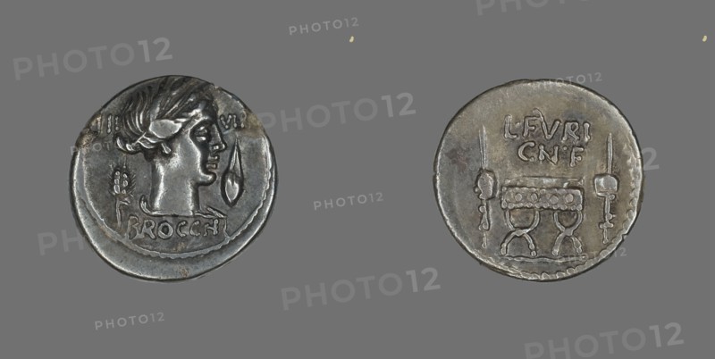 Denarius (Coin) Depicting the Goddess Ceres, about 63 BCE.