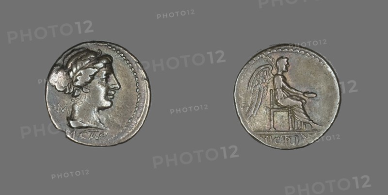 Quinarius (Coin) Depicting Liberty, 89 BCE.