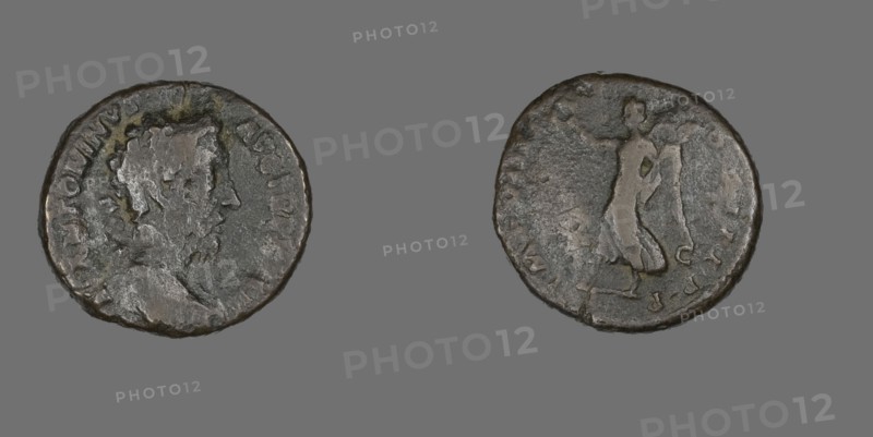 As (Coin) Portraying Emperor Marcus Aurelius, December 177-December 178.