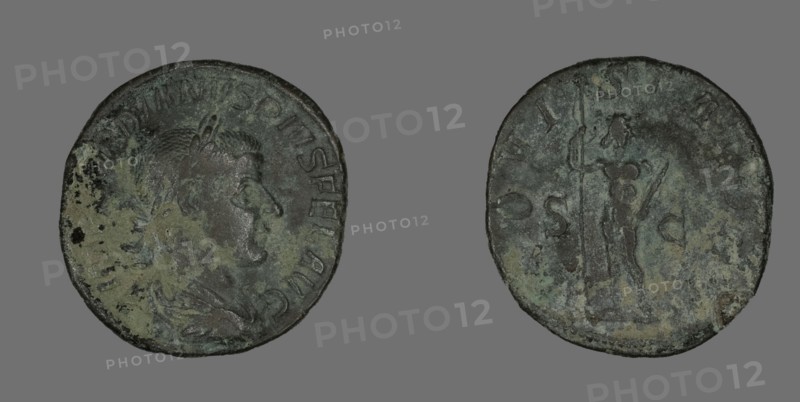 Sestertius (Coin) Portraying Emperor Gordianus, 238.
