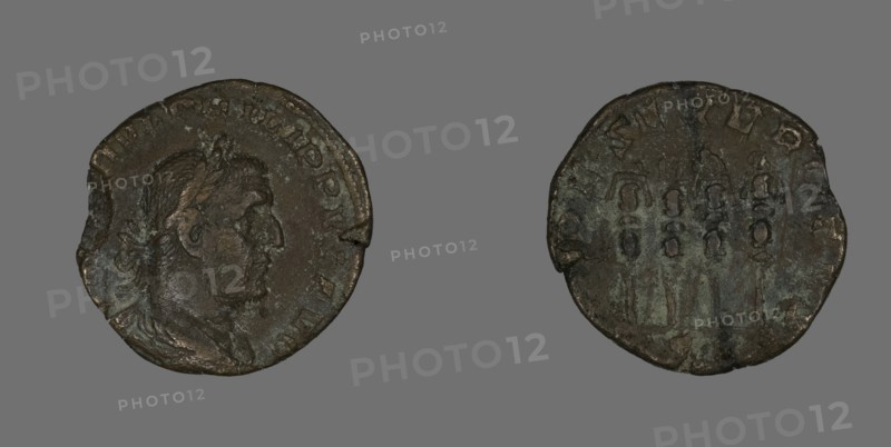 Coin Portraying Philip the Arab, 244-249.