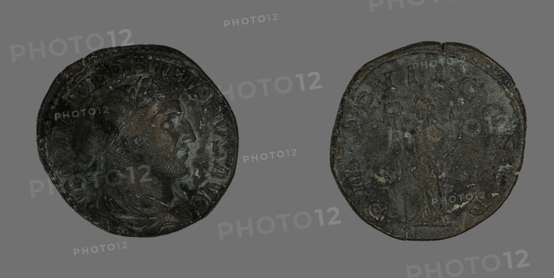 Sestertius (Coin) Portraying Philip the Arab, 246.