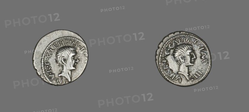 Denarius (Coin) Portraying Lepidus, 42 BCE.