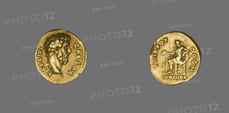 Aureus (Coin) Portraying Lucius Aelius Caesar, 138.