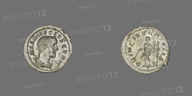 Denarius (Coin) Portraying the Emperor Maximus, late 235-early 236.