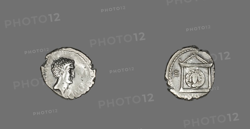 Denarius (Coin) Portraying Mark Antony, 42 BCE.