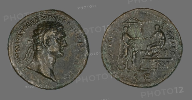 Coin Portraying Emperor Domitian, 88.