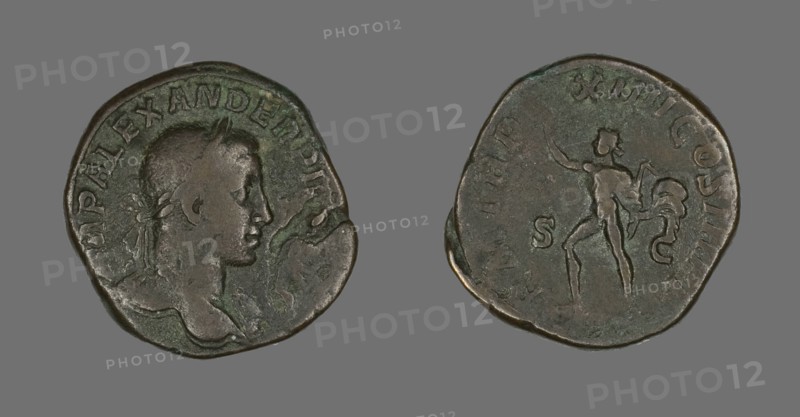 Coin Portraying Emperor Severus Alexander, 235.
