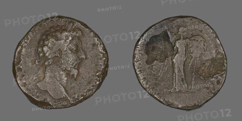 Coin Portraying Emperor Marcus Aurelius, 161-180 (166?).