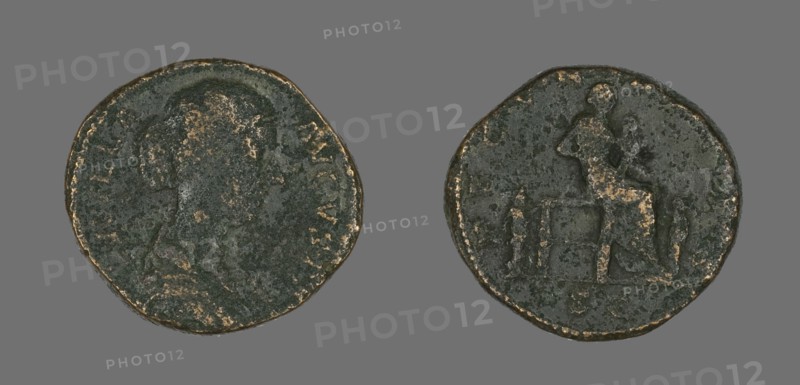 Coin Portraying Empress Lucilla, 164-169.
