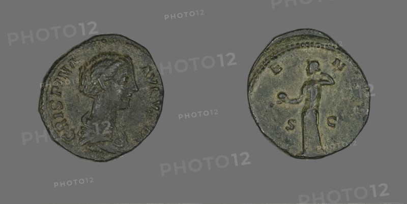 Coin Portraying Empress Crispina, 177-183.