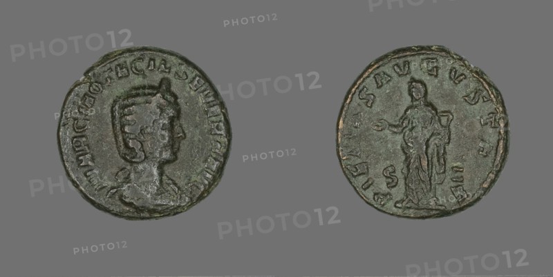 Coin Portraying Empress Otacilla Severa, 244-248.