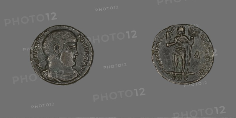 Coin Portraying Emperor Magnentius, 350-351.
