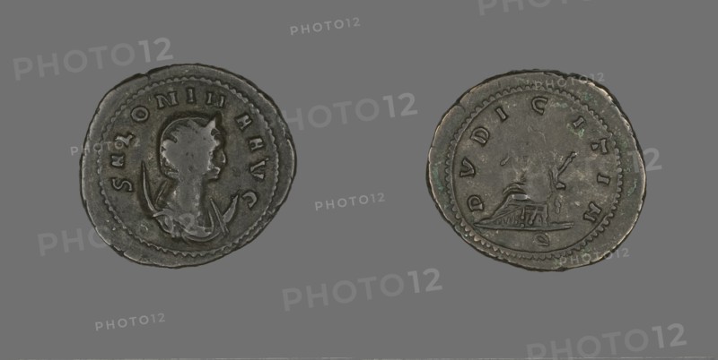 Coin Portraying Empress Salonina, 256.
