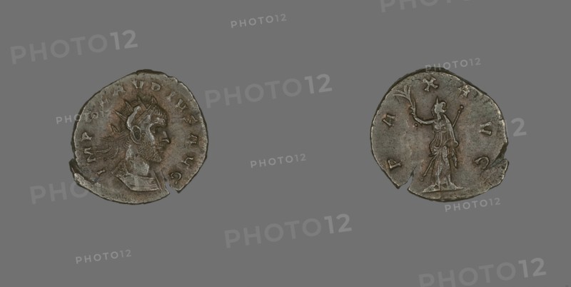 Coin Portraying Emperor Claudius Gothicus, 268-270.