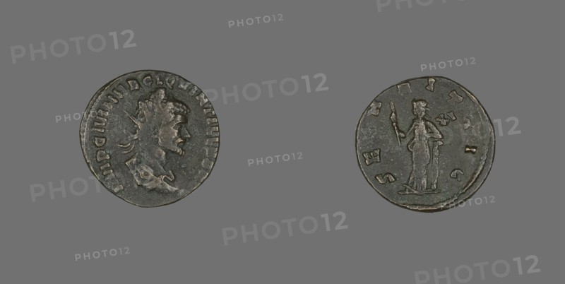Coin Portraying Emperor Quintillus, 270.