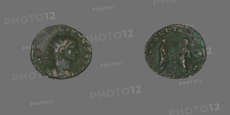 Coin Portraying Emperor Aurelian, 270-275.