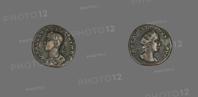 Coin Portraying King Vabalathus, 270-275.