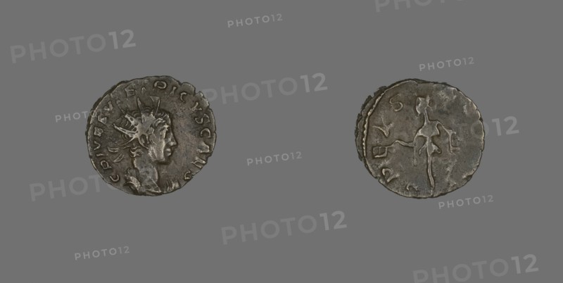 Coin Portraying Emperor Tetricus II, after 267.